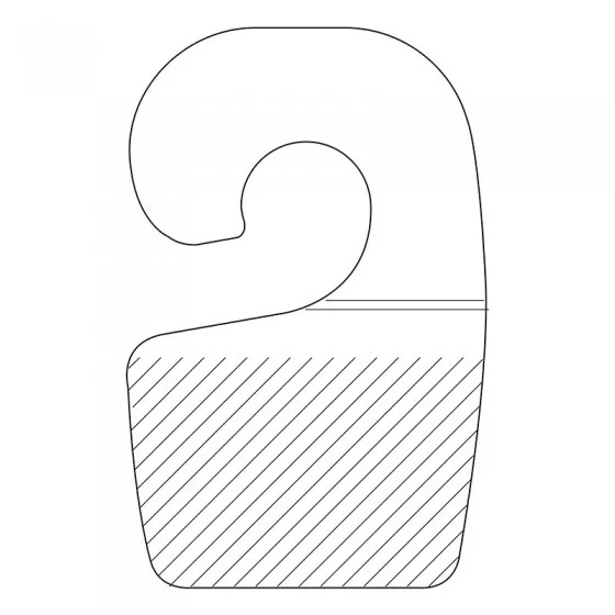 Set Agatatori Autoadezive Din Plastic Pentru Raft