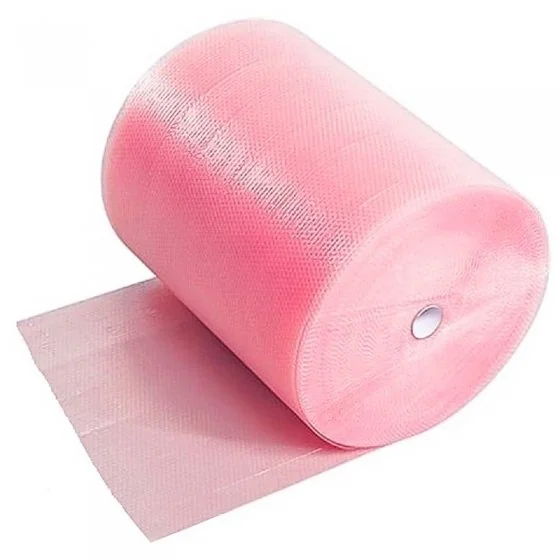 Folie Cu Bule Mici Roz