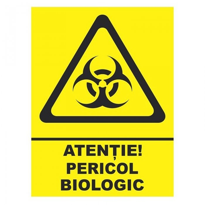 Saci Inscriptionati PERICOL BIOLOGIC-Articole Menaj Si Protectia Muncii