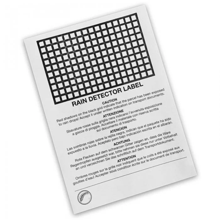 Eticheta Detector Ploaie-Desicanti Indicatori Umiditate
