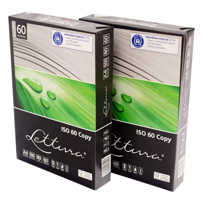 Hartie Copiator Reciclata A4 Lettura, 80g/mp, 500 coli/top-Hartie Copiator