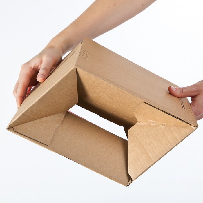 Cutie Din Carton Cu Folie De Retentie ColomPac®, 260 x 220 x 130 mm-Cutii Carton Cu Folie De Retentie