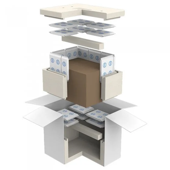 Cutii Termoizolante Pentru Expedieri In Conditii De Temperatura Controlata, Inghetat, -15°C