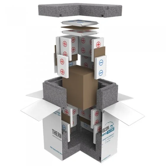 Cutii Termoizolante Pentru Expedieri In Conditii De Temperatura Controlata, Rece +2°C - +8°C