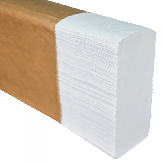 Prosop Hartie Pliat, Alb, Z-Fold, 5 buc/pachet