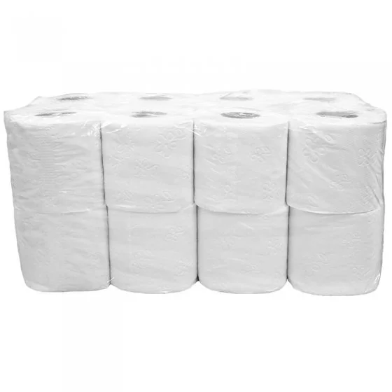 Hartie Igienica Horeca, Alb, 3 straturi, 16 role/bax