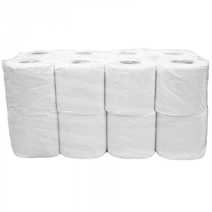 Hartie Igienica Horeca, Alb, 3 straturi, 16 role/bax-Consumabile Hartie