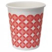Pahar Carton 8 oz Pentru Bauturi Calde, Imprimare Stea, 50 buc/set