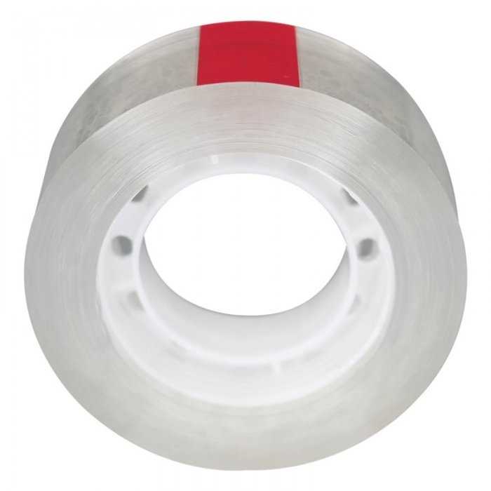 Banda Adeziva Transparenta 19mm x 30m-Birotica Si Papetarie