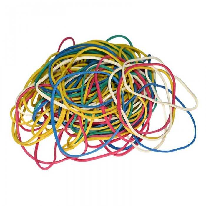 Elastice pentru bani, D 50 x 1,5 mm, 70g/punga-Elastice