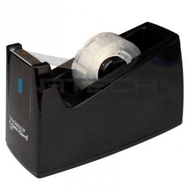 Dispenser cu Nisip pentru Banda Adeziva Rapesco, 19 mm x 33 m, Negru