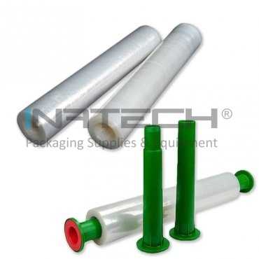 Pachet 6 Role Folie stretch + Dispenser Din Plastic